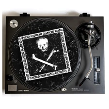 RANCID Turntable Slipmat for Vinyl Records DJ Slip Mat 12" Record players punk