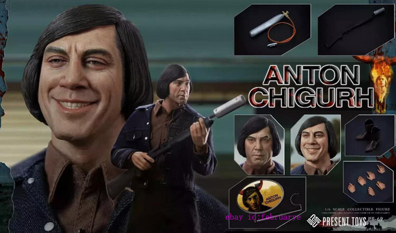 PRESENT TOYS 1/6 PT-SP69 Anton Chigurh Action Figure New In Stock