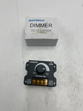 Qty 11 Supernight LED PWM Dimmer Switch Voltage Regulators DC12-24V 30A Black