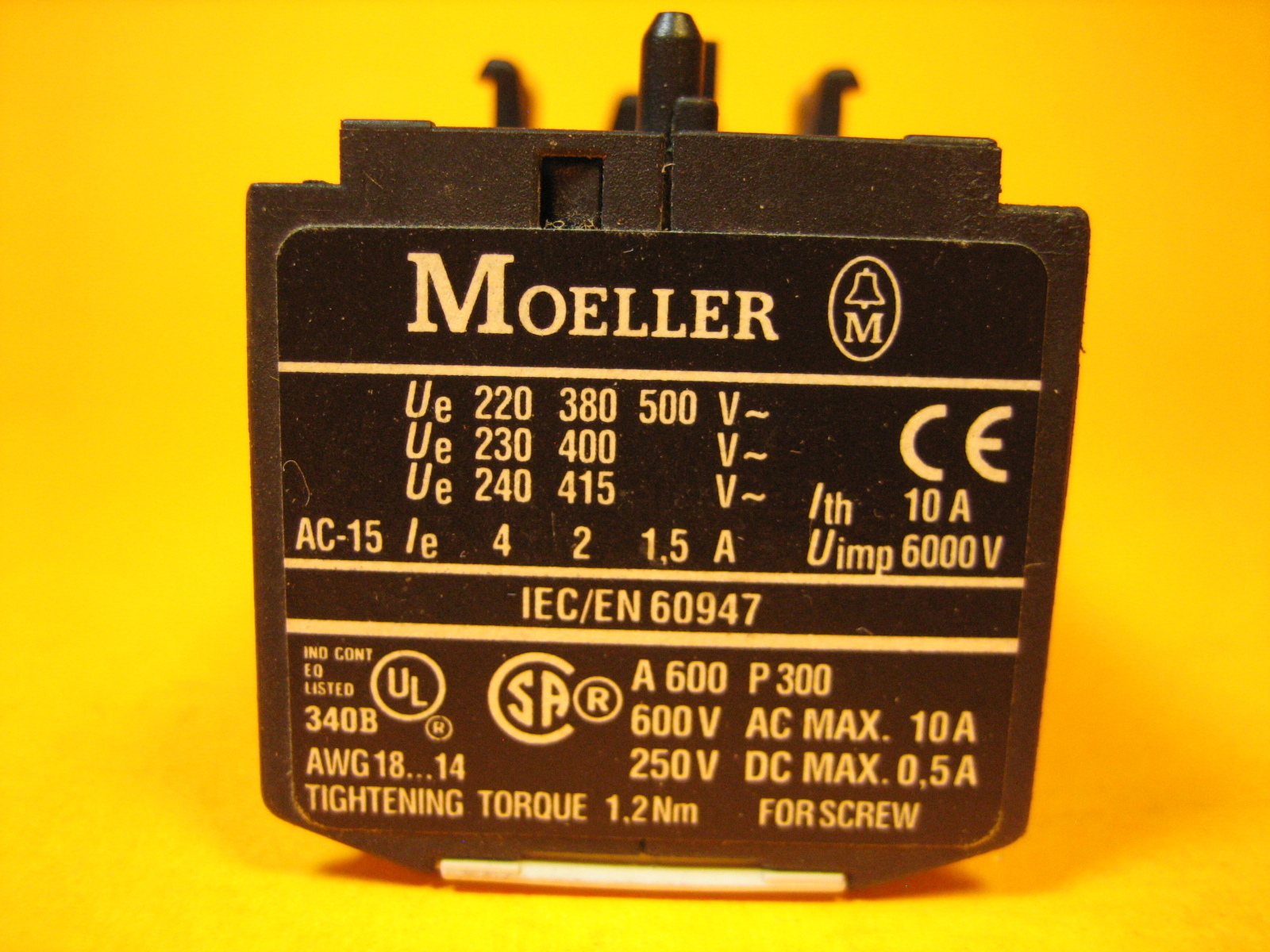 Moeller 60947 Contactor Switch | eBay