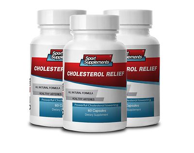 Cholesterol Reducing Diet Supplement Complex w/ Policosanol (3 Bottles)