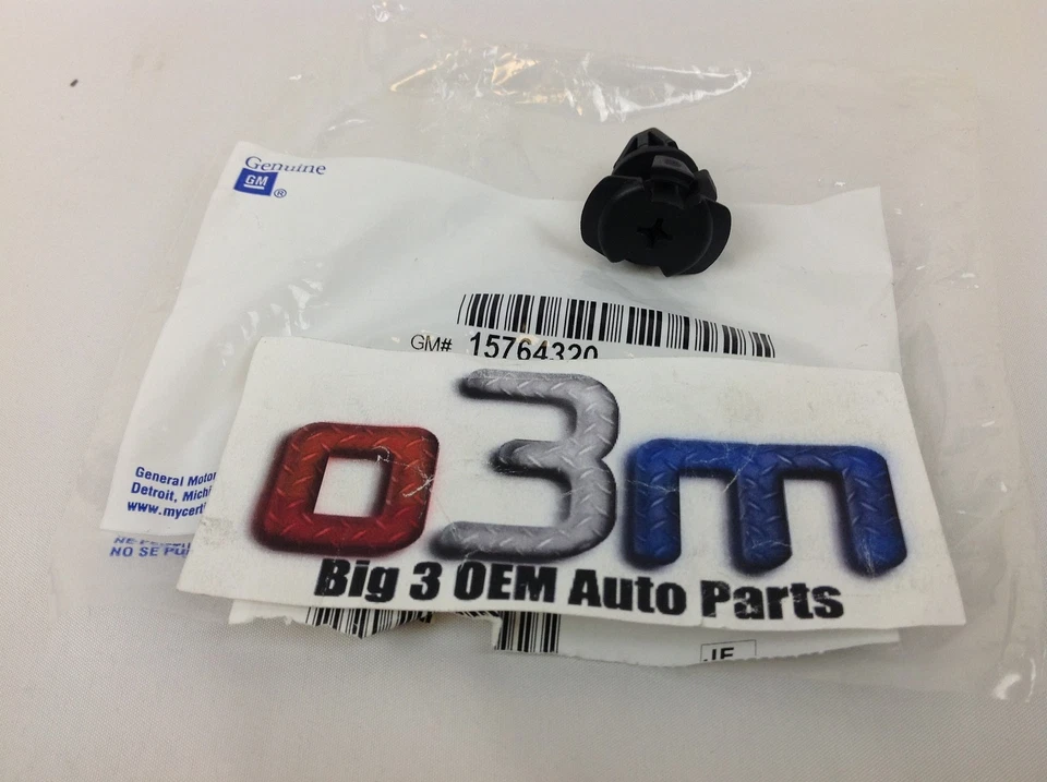 Chevrolet Silverado Suburban Tahoe GMC Sierra фиксатор передней решетки зажим новый OEM - Изображение 3 из 3