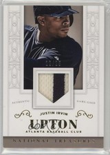 2014 Panini National Treasures Prime 12/25 Justin Upton #138 k4s