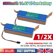 14.4V 6.8AH Li-ion Battery For Eufy RoboVac X8 Pro,X8 Hybrid,X8 T226X,X8 Pro SES
