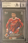 2021-22 Topps NOW UCL Signed Cristiano Ronaldo #36 Beckett B