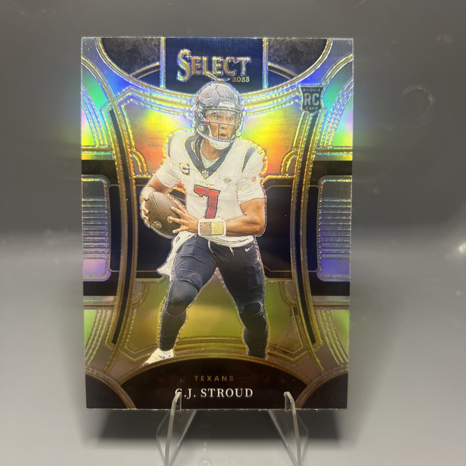 CJ Stroud RC 2023 Panini Select Suite Level Silver Prizm #438 Houston Texans