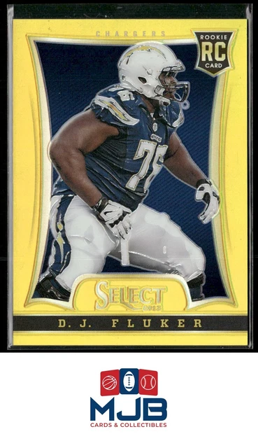 2013 Panini Select D.J. Fluker Prizm Gold #/10 Rookie #171