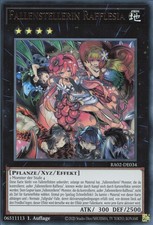 YuGiOh Fallenstellerin Rafflesia (V.2) RA02-DE034 Ultra Rare Deutsch Neu 1st