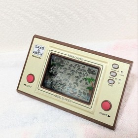Nintendo Game & Watch Parachute PR-21 Wide Screen 1981 Handheld w/ Manual Tested