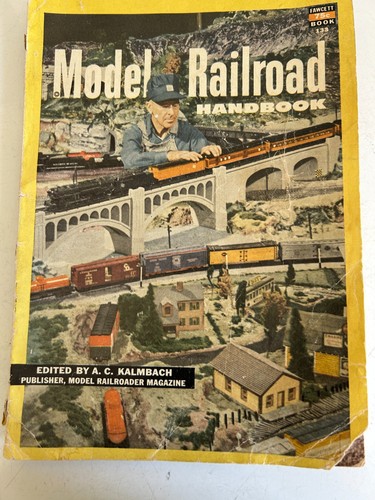 Model Railroad Handbook very old probably 1950s