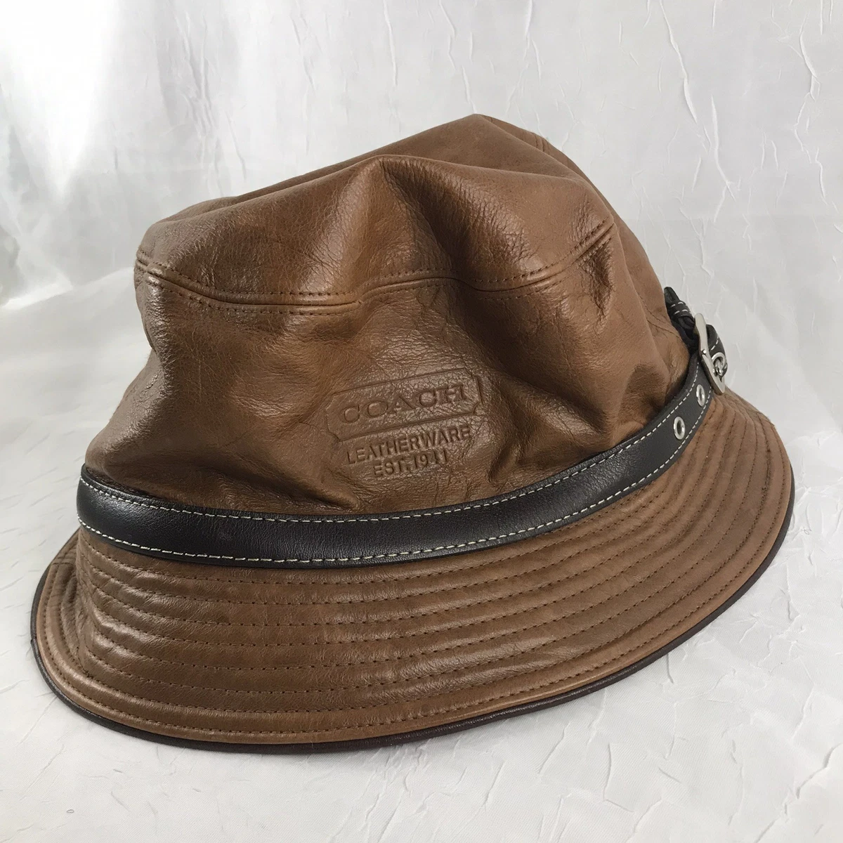 Coach Leather Brown Hats for Women for sale | eBay