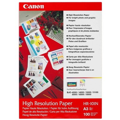 Canon HR 101 N A 3, 100 Blatt Fotopapier 106 g Druckerpapier