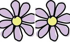 Magnet Lavender Flower Magnetic Car Sticker Decal Bumper Magnet Vinyl 5"
