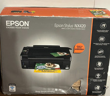 Epson Stylus NX420 All-In-One Color Inkjet Printer Scanner Copier