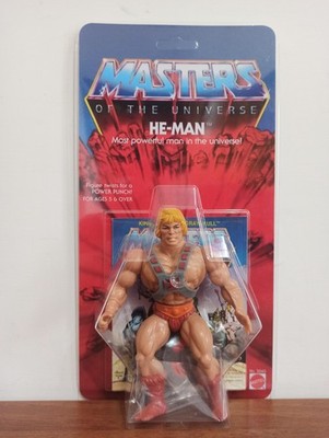 MOTU Masters of the Universe Vintage He-Man 1981 Taiwan Minicomic Card Lesen