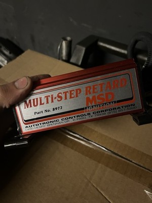 MSD 8970 3) Stage Multi-retard Control, Analog, Programmable Chip Style, Red