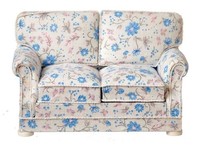 Puppenhaus Weiß Floral Sofa Sommer Loveseat Jbm Wohnzimmer MöBel