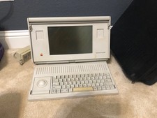 Vintage 1989 Apple Macintosh Portable M5120 Laptop w/ Case  Charger