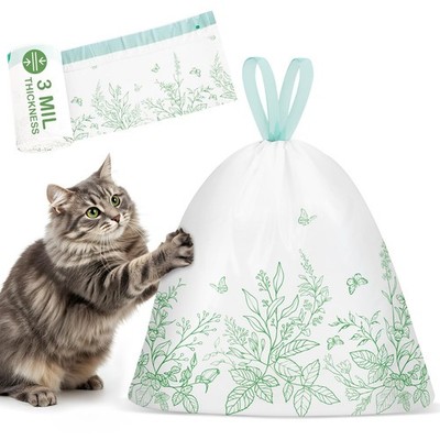 Litter Box Liners, 30 Pack 36'' x 19'' Large Size Cat Litter Bags Extra Thick Cat