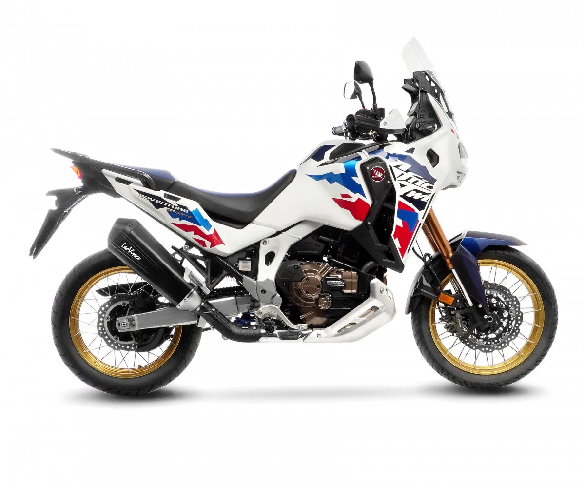LeoVince Muffler exhaust LV12R BLAK E5+ HONDA CRF 1100L AFRICA/ADV/DCT 2024 2026