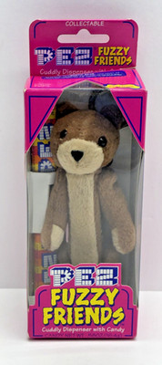 PEZ: Fuzzy Friends Buddy Bear *NEW IN BOX & FREE SHIPPING*
