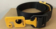 Carhartt Nylon Webbing Ladder Lock Belt Low Profile Buckle Heavy Duty Large