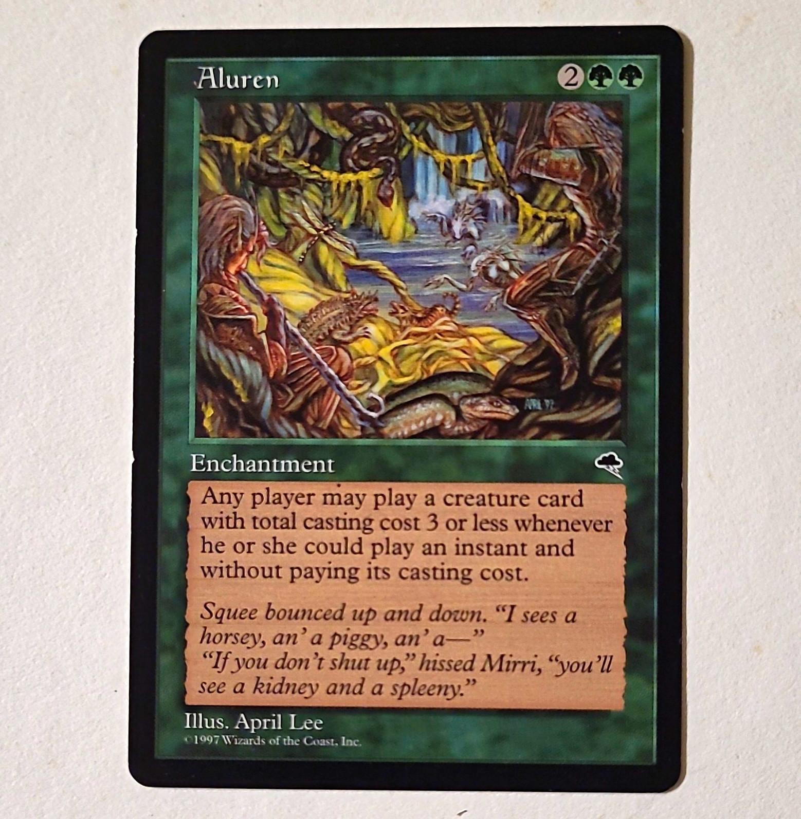 Wizards of the Coast MTG Aluren Tempest #213 Rare Regular English NM/M