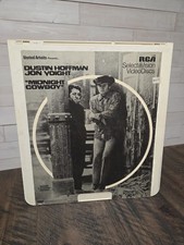 Midnight Cowboy CED Capacitance Electronic Video Disk RCA Selectavision 1983, VG