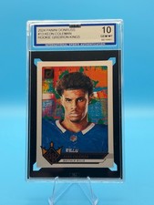 2024 Panini Donruss Keon Coleman Rookie Gridiron Kings #13 GRADED ISA 10