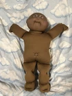 VTG Cabbage Patch Kid Preemie AFAM Bald Brown Eyes HM 2 China OK 85