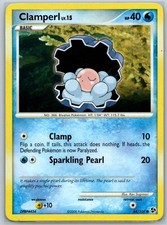 Clamperl Great Encounters 64/106 MP-LP Pokémon Card on eBay