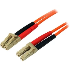 StarTech 10m Multimode Duplex 50/125 LSZH Fiber Optic Cable - LC/LC