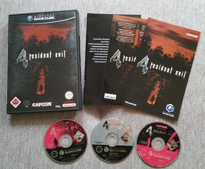 Resident Evil 4 + Bonus Disc (Nintendo Gamecube) 3 Disc Version
