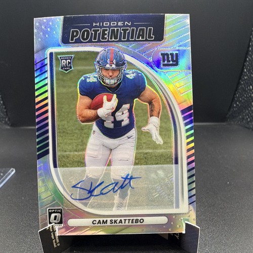 2025 Donruss Optic Cam Skattebo Base (RAW)