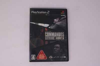 Commandos Strike Force PlayStation 2 PS2 NTSC-J Japan JPN(Region Locked)