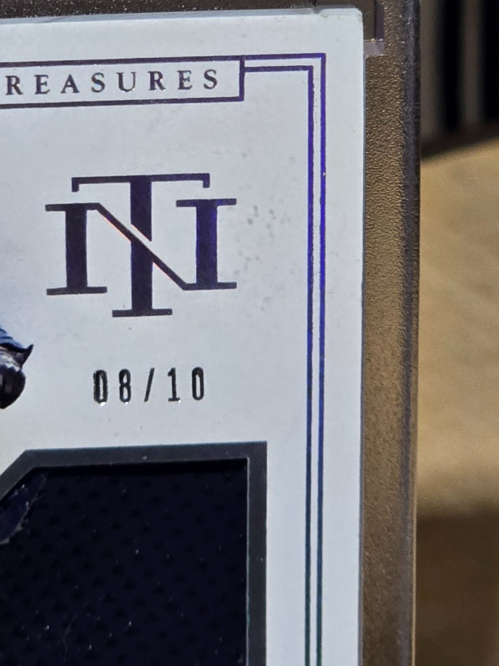 2019 National Treasures DK Metcalf Rookie Auto Patch RPA 8/10 #RGS-DK view 3
