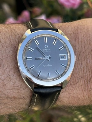 Omega Geneve  Vintage Automatic Watch Men s Collectable Large Amazing Condition 