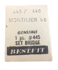 Montilier 60 62 63 64 66 Setting Lever Spring watch part #445/440