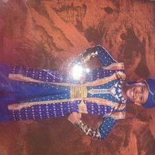 Disney Aladdin Genie Child Costume Size M 7-8 nwt