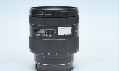 SONY DT 16-50MM F2.8 SSM LENS *REPAIR/PARTS* AS IS