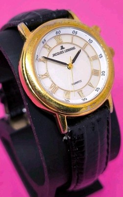 Jacques Lemans  Quartz  Dress Watch Gold Tone 