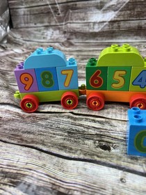 Lego Duplo 10816 My First Cars & Trucks (Retired) & 10847 My First Number Train