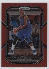 2023 Panini Prizm WNBA Red Prizm 42/199 Cheryl Ford #107 06y2