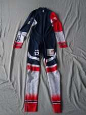 bjorn daehlie womens  norway norge skinsuit ski suit sprintanzung cross country