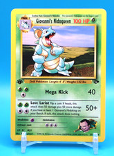 1st Edition Giovanni’s Nidoqueen Rare 23/132 - Gym Challenge - Near Mint