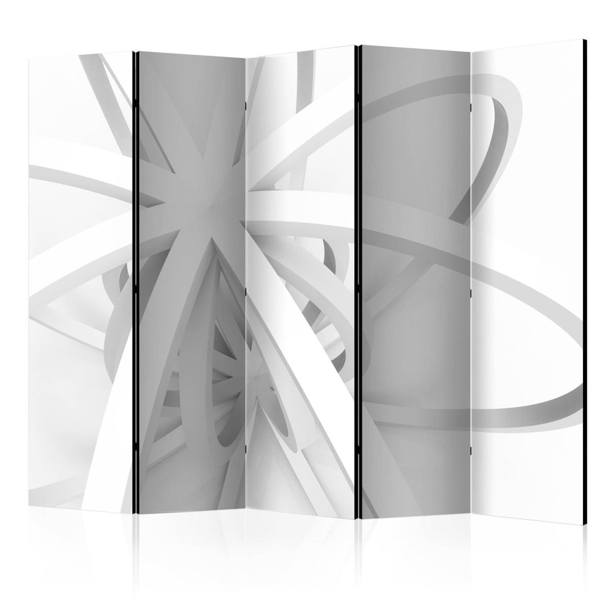 Paravent 5 volets Openwork Form II pour délimiter le coin nuit