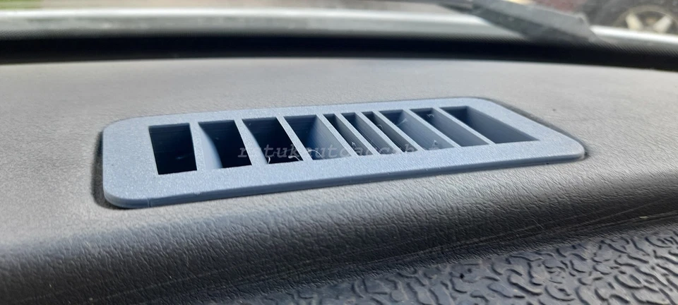 2x Kit Scarico Aria Cruscotto Ventilazione Adatto per VW Transporter T4 - Immagine 2 di 3