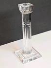 Waterford Crystal Metropolitan Design 10" Candlestick Holder *Signed * Vintage