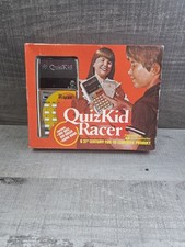 1979 National Semiconductor Quizkid Racer With Game Book  Box - Works g62