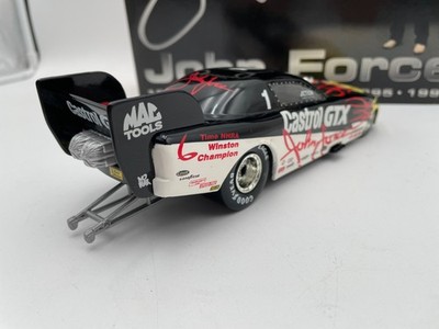 1/24 hotwheels ドラッグレース ファニーカー　GTX カストロール John Force 1/24 Castrol GTX 6 Time Winston NHRA Champion Funny Car